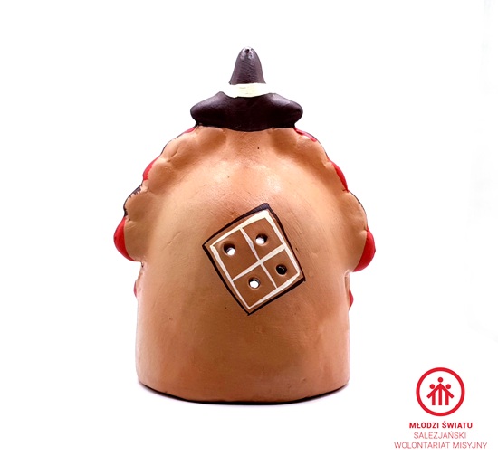 Szopka Bożonarodzeniowa peruwiańska ,ceramiczna z krzyżem _PERU - obrazek 3