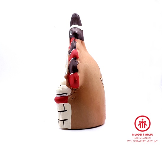 Szopka Bożonarodzeniowa peruwiańska ,ceramiczna z krzyżem _PERU - obrazek 4