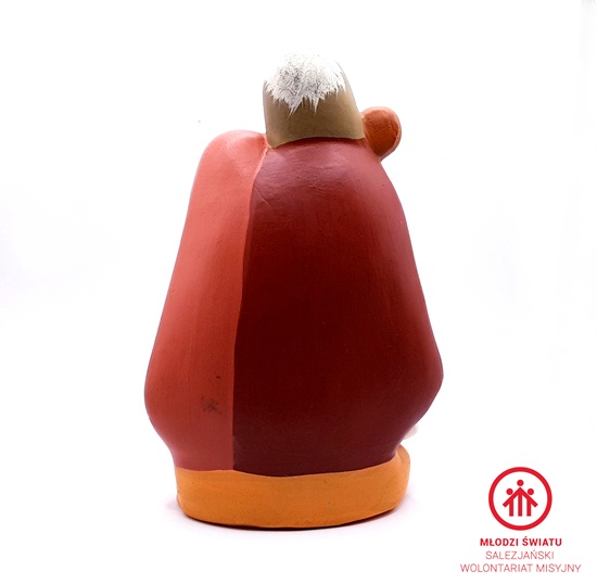 Szopka Bożonarodzeniowa "Święta Rodzina z owcą", ceramiczna_PERU - obrazek 3