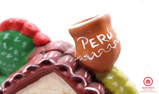 Szopka Bożonarodzeniowa peruwiańska,ceramiczna -z kaktusami _PERU - obrazek 5